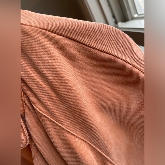 Max Jeans - Pink Denim Overcoat - Picture 4 of 5